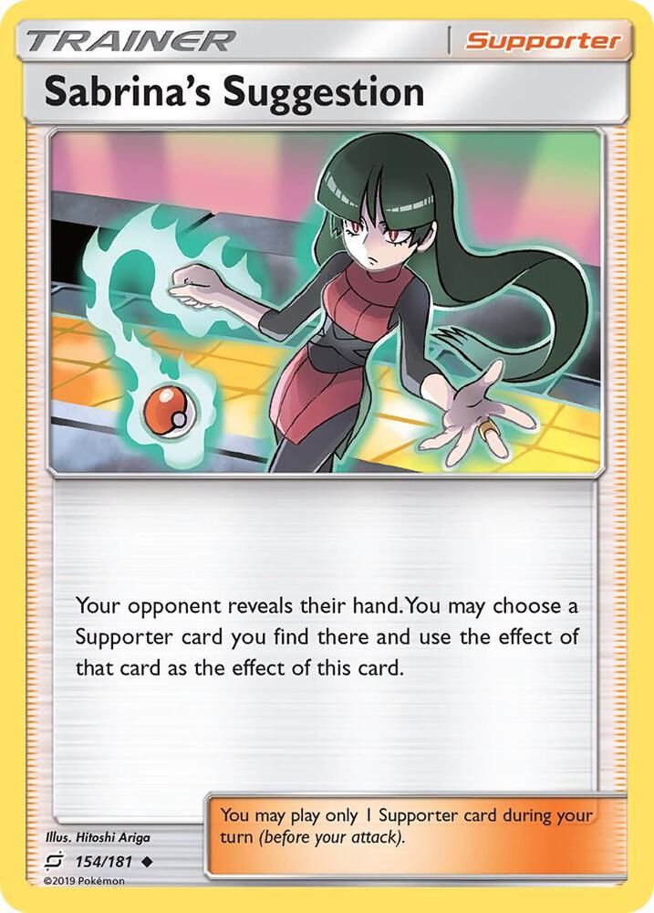 Sabrina's Suggestion - #154/181