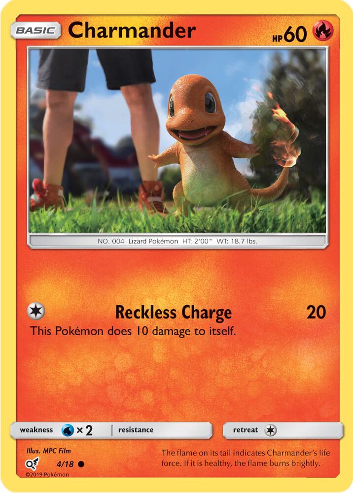 Charmander (Holo Common) - #4/18