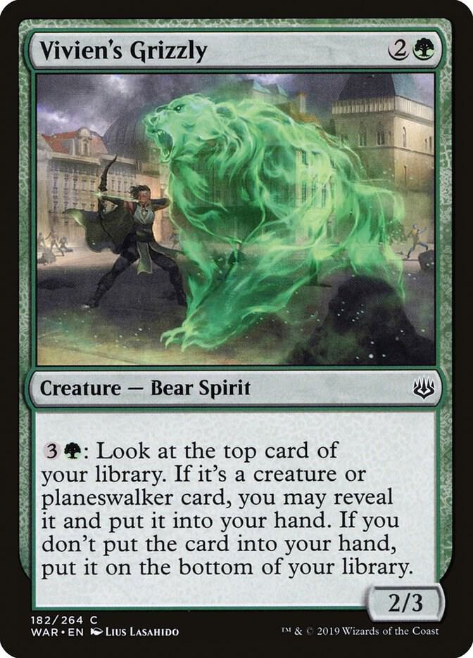 Vivien's Grizzly - #182