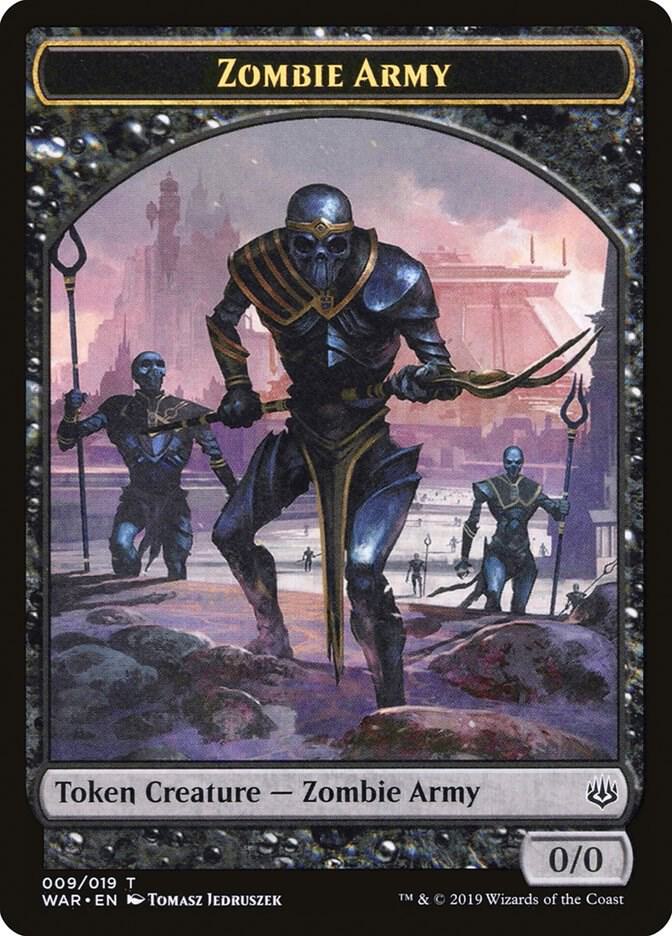 Zombie Army Token (009) - #9