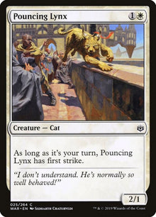 Pouncing Lynx - #25
