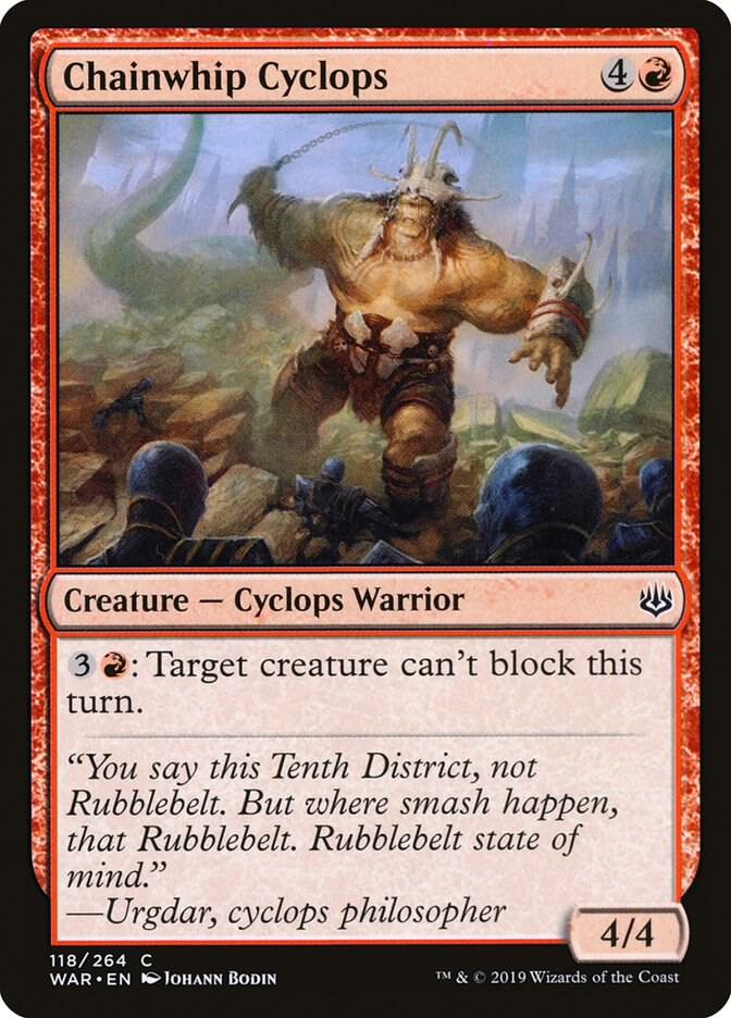 Chainwhip Cyclops - #118