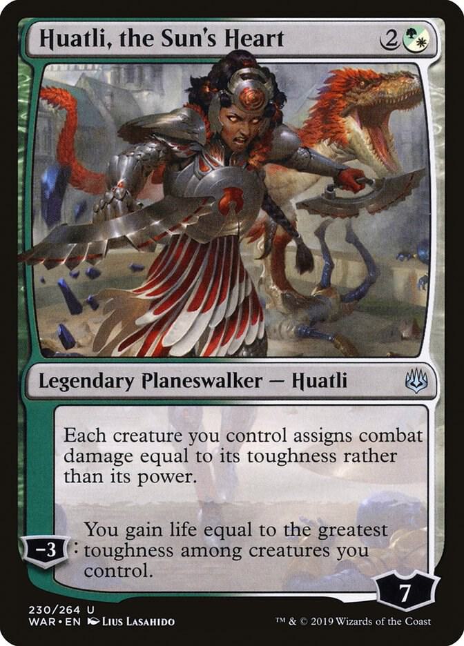 Huatli, the Sun's Heart - #230