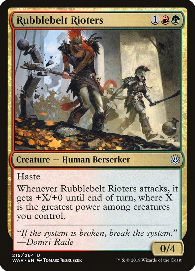 Rubblebelt Rioters - #215