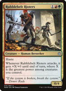 Rubblebelt Rioters - #215