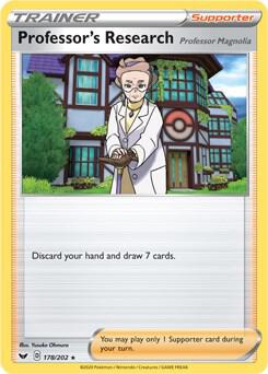 Professor's Research [Professor Magnolia] - 178/202 (Non-Holo) - #178/202