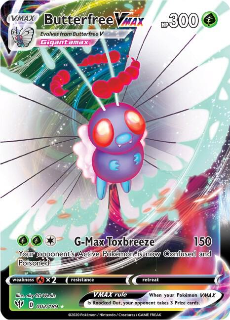 Butterfree VMAX - #002/189