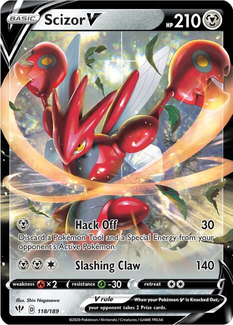 Scizor V - #118/189