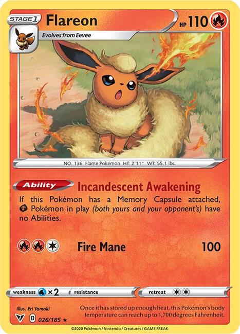 Flareon - #026/185