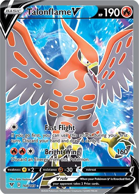 Talonflame V (Full Art) - #168/185