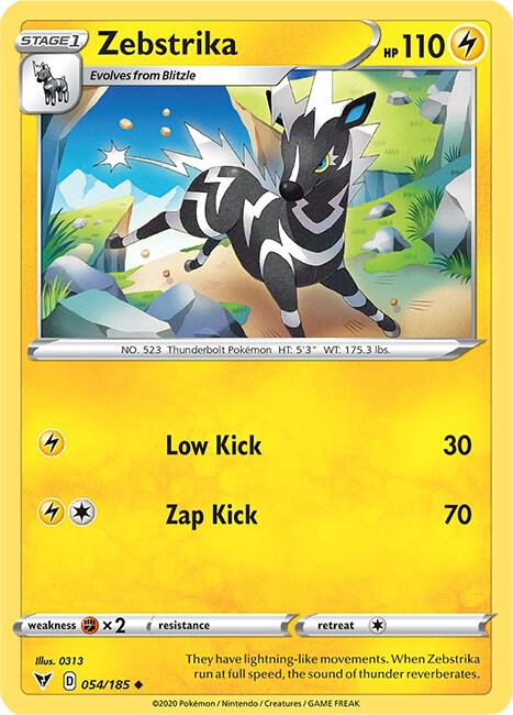 Zebstrika - #054/185