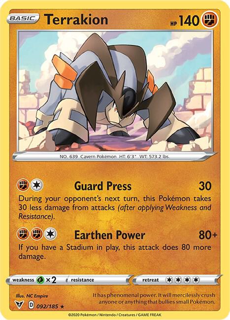 Terrakion - #092/185