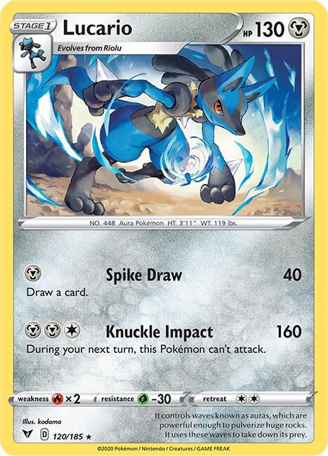 Lucario - #120/185