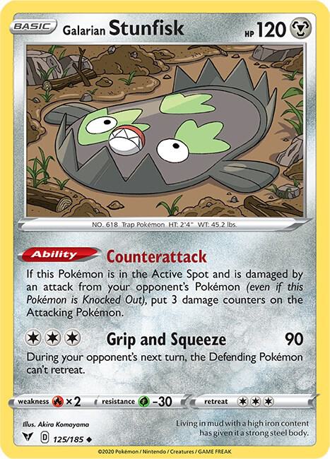 Galarian Stunfisk - #125/185