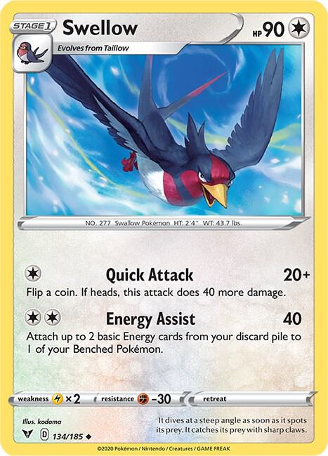 Swellow - #134/185
