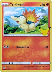 Cyndaquil - 10/25 - #010/025