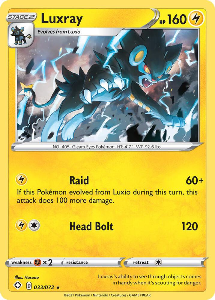 Luxray - #033/072