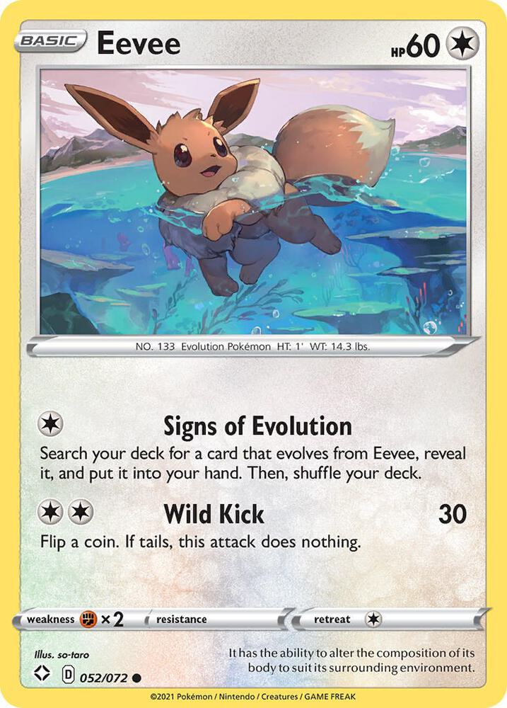 Eevee - #052/072
