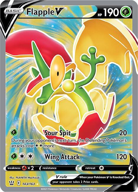 Flapple V (Full Art) - #143/163