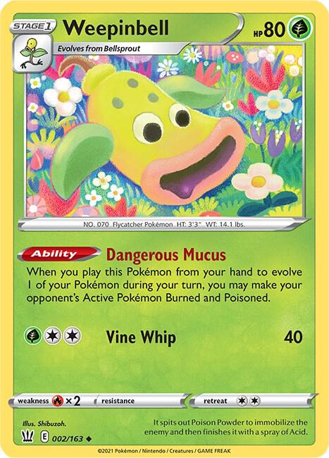 Weepinbell - #002/163