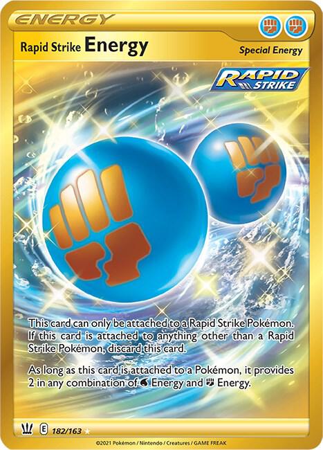 Rapid Strike Energy (Secret) - #182/163
