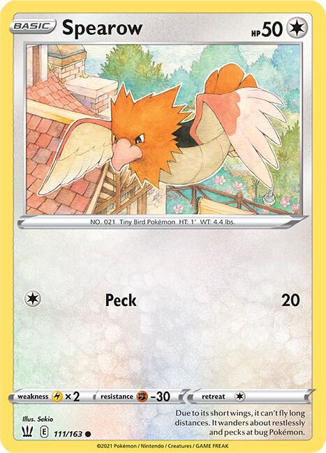 Spearow - #111/163