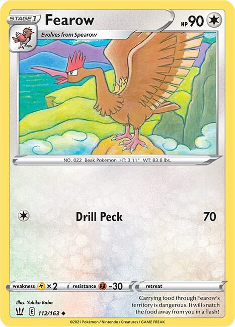 Fearow - #112/163