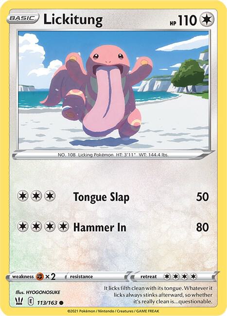 Lickitung - #113/163