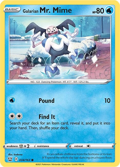 Galarian Mr. Mime - #034/163