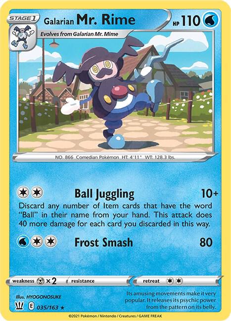 Galarian Mr. Rime - #035/163