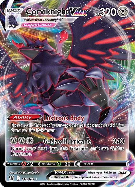 Corviknight VMAX - #110/163