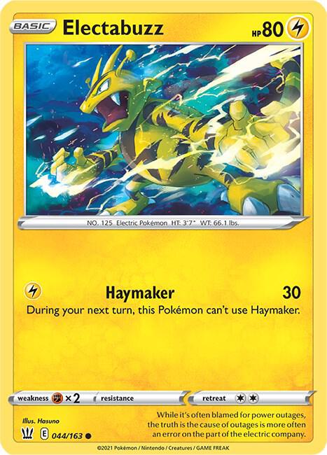 Electabuzz - #044/163