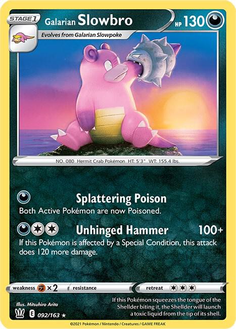 Galarian Slowbro - #092/163