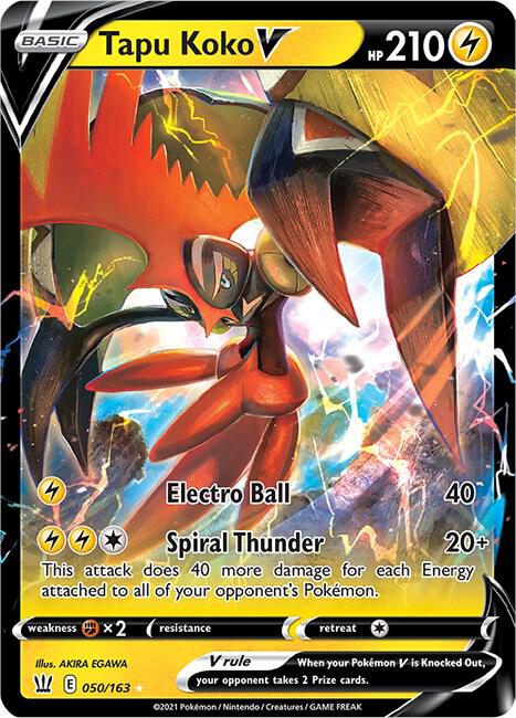 Tapu Koko V - #050/163