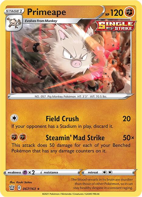 Primeape - #067/163