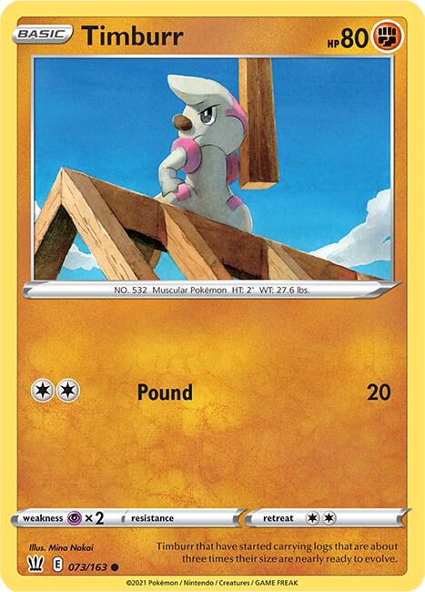 Timburr - #073/163