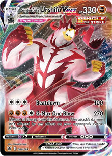 Single Strike Urshifu VMAX - #086/163