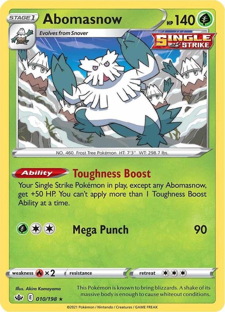 Abomasnow - #010/198