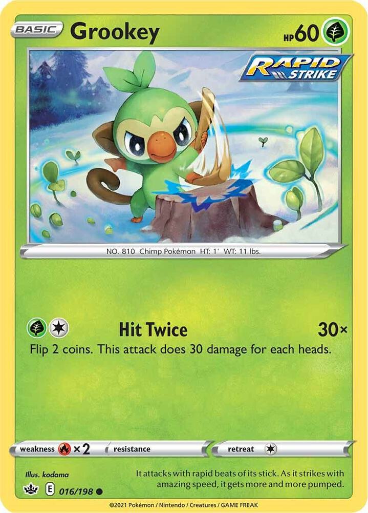 Grookey - #016/198