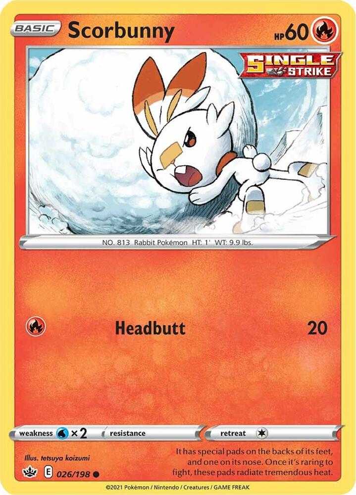 Scorbunny - #026/198
