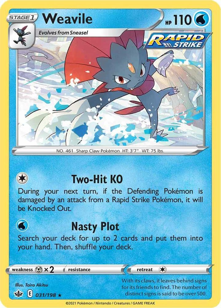 Weavile - #031/198