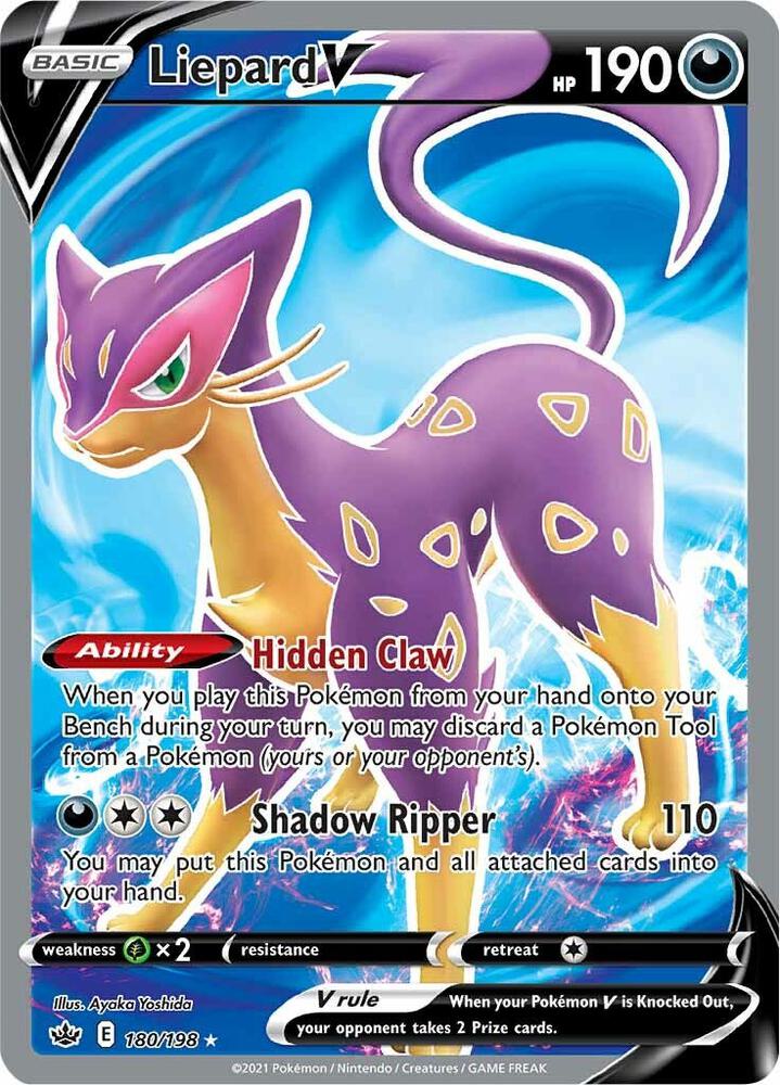 Liepard V (Full Art) - #180/198
