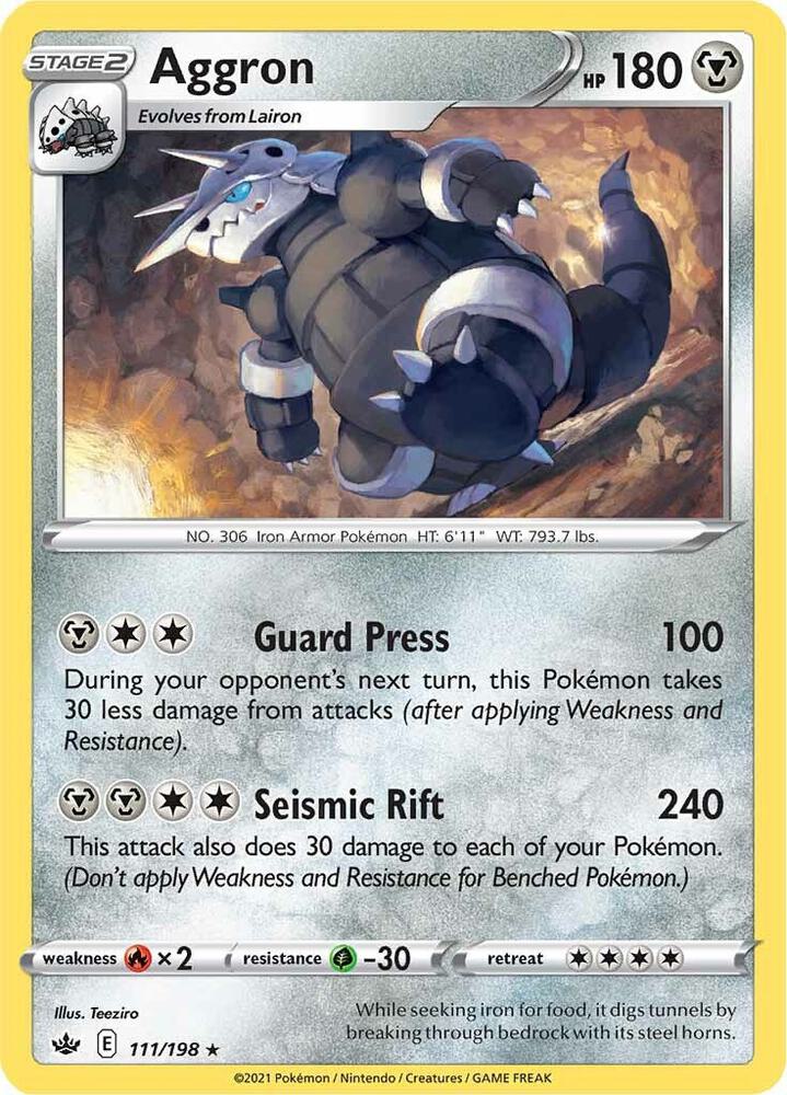Aggron - #111/198
