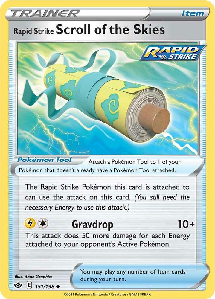 Rapid Strike Scroll of the Skies - #151/198