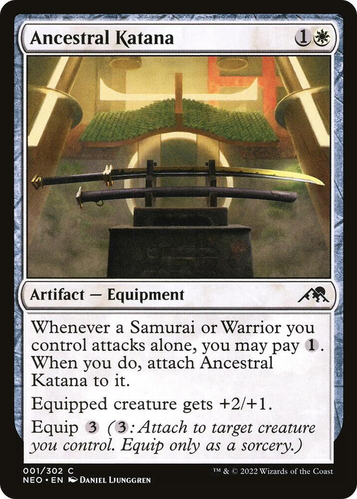 Ancestral Katana - #1