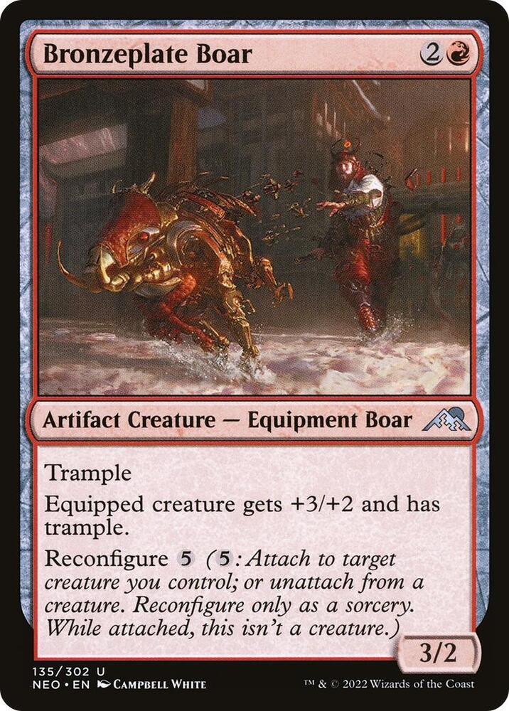 Bronzeplate Boar - #135