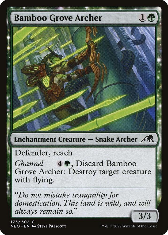 Bamboo Grove Archer - #173