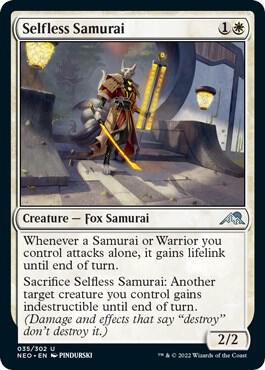 Selfless Samurai - #35