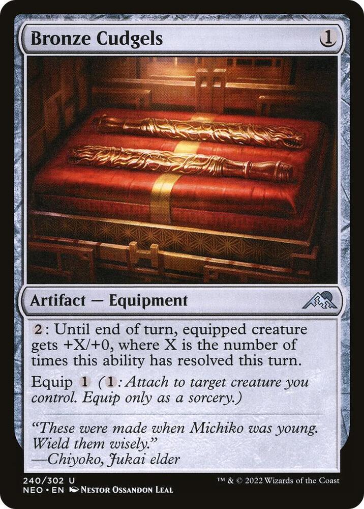Bronze Cudgels - #240