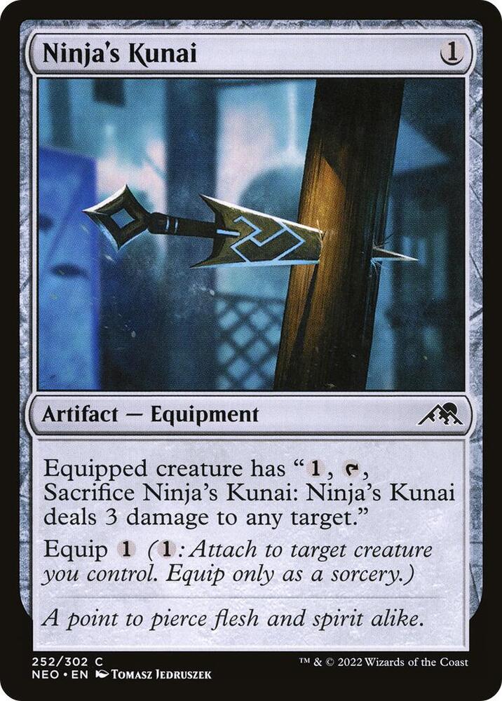 Ninja's Kunai - #252
